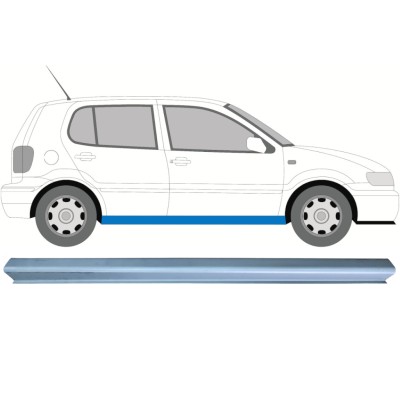 Reparatie dorpel onderste deel voor Volkswagen Polo 1994-1999 / Links = Rechts (symmetrisch) 15998