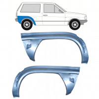 Reparatiepaneel achterspatbord voor VW Polo 1981-1984 / Links + Rechts / Set 10462