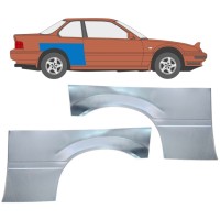 Reparatiepaneel achterspatbord voor Honda Prelude 1987-1992 / Links + Rechts / Set 16363
