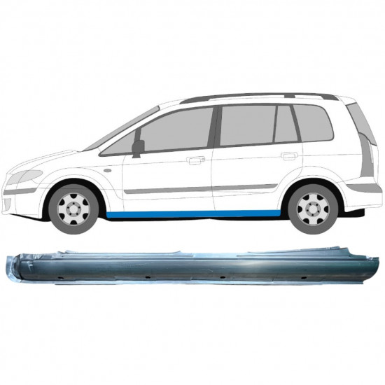 MAZDA PREMACY 1999-2005 VOL DORPEL REPARATIEPANEEL / LINKS