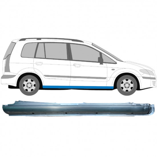 MAZDA PREMACY 1999-2005 VOL DORPEL REPARATIEPANEEL / RECHTS