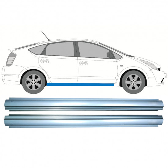 Reparatie dorpel voor Toyota Prius 2003-2009 / Links = Rechts (symmetrisch) / Set 9743