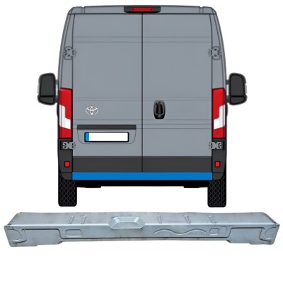 Reparatiepaneel achterbumper versterking voor Toyota Proace Max 2024- 16873