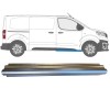 Reparatie dorpel voorste deuren