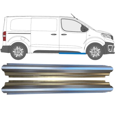 Reparatie dorpel voorste deuren voor Toyota Proace Verso 2016- / Links = Rechts (symmetrisch) / Set 14903