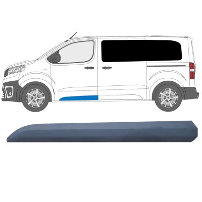 Voordeur sierlijst voor Toyota Proace Verso 2016- / Links 14893