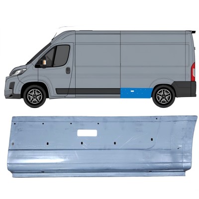 Reparatiepaneel achterspatbord voor Toyota Proace Max 2024- / Links 16720