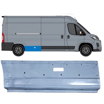 Reparatiepaneel achterspatbord voor Toyota Proace Max 2024- / Rechts 16719