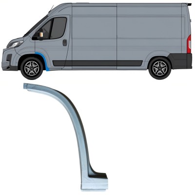 Reparatiepaneel voorste spatbord voor Toyota Proace Max 2024- / Links 16836