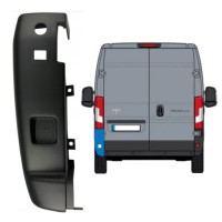 Hoek achterbumper 180 graden voor Toyota Proace Max 2024- / Links 15941