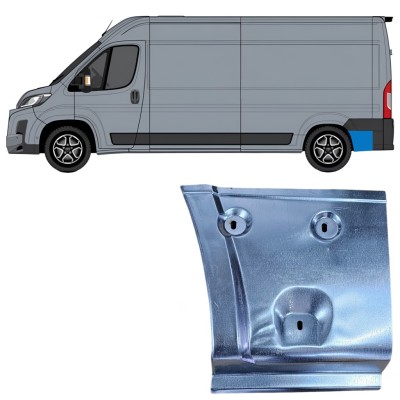 Reparatiepaneel achterspatbord voor Toyota Proace Max 2024- / Links 16729