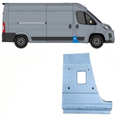 Reparatiepaneel stijl voor Toyota Proace Max 2024- / Rechts 16730