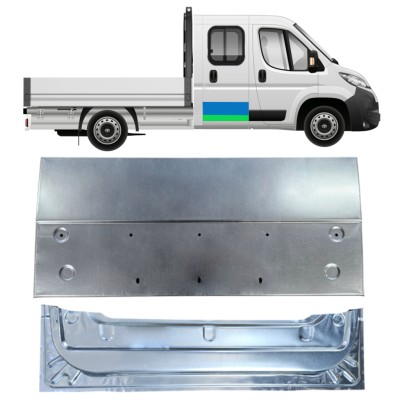 Binnen + buiten reparatiepaneel achter deur voor Toyota Proace Max 2024- / Links = Rechts (symmetrisch) 16638