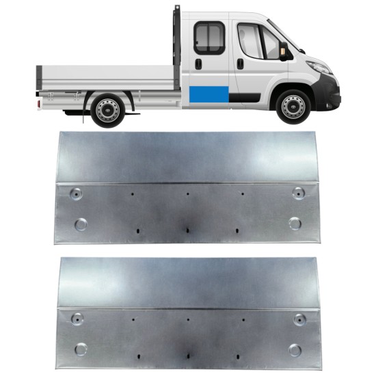 Reparatie plaatwerk achterste deuren voor Toyota Proace Max 2024- / Links + Rechts 16637