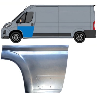 Reparatiepaneel voor deur voor Toyota Proace Max 2024- / Links 16716