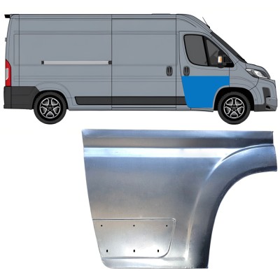 Reparatiepaneel voor deur voor Toyota Proace Max 2024- / Rechts 16715