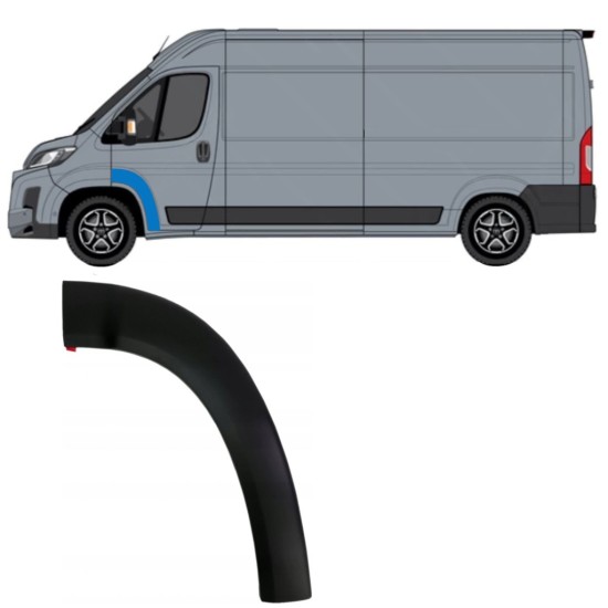 Voordeur sierlijst voor Toyota Proace Max 2024- / Links 15883