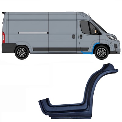 Reparatie dorpel voorste deuren voor Toyota Proace Max 2024- / Rechts 16671