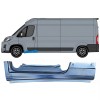 Reparatie dorpel voorste deuren