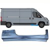 Reparatie dorpel voorste deuren