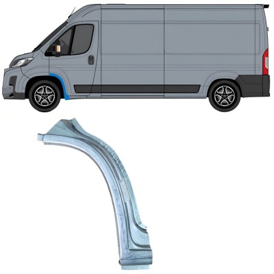 Reparatiepaneel voorste spatbord voor Toyota Proace Max 2024- / Links 16640