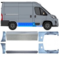 Reparatiepaneel set voor Toyota Proace Max 2024- / Links + Rechts 16741