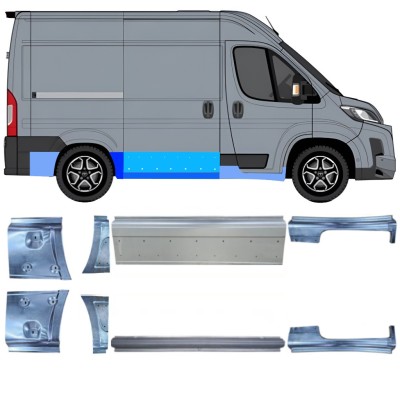 Reparatiepaneel set voor Toyota Proace Max 2024- / Links + Rechts 16752