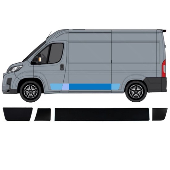 Sierlijsten set voor Toyota Proace Max 2024- / Links 15888