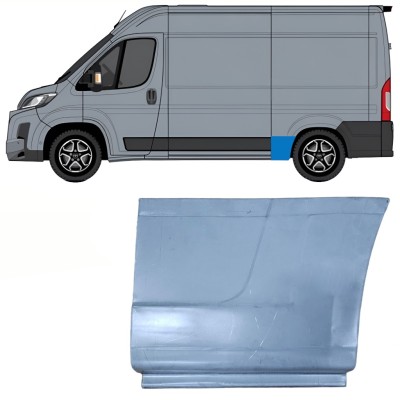Reparatiepaneel achterspatbord voor Toyota Proace Max 2024- / Links 16745