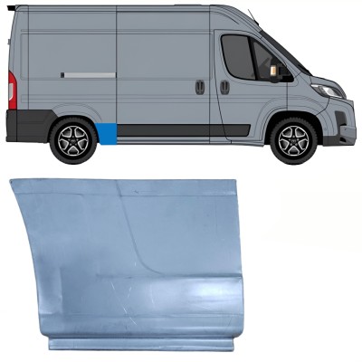 Reparatiepaneel achterspatbord voor Toyota Proace Max 2024- / Rechts 16744
