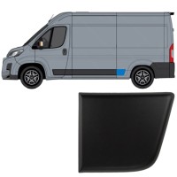 Zijlijst sierlijst achterspatbord voor Toyota Proace Max 2024- / Links 15905