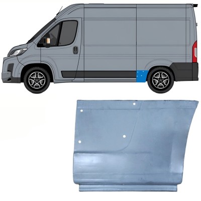 Reparatiepaneel achterspatbord voor Toyota Proace Max 2024- / Links 16751