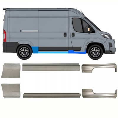 Reparatiepaneel set voor Toyota Proace Max 2024- / Links + Rechts 16678