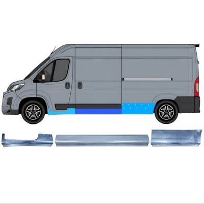 Reparatiepaneel set voor Toyota Proace Max 2024- / Links 16754