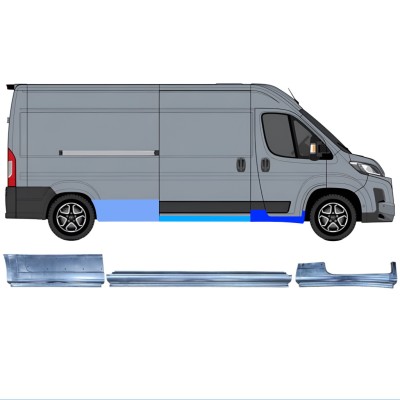 Reparatiepaneel set voor Toyota Proace Max 2024- / Rechts 16757