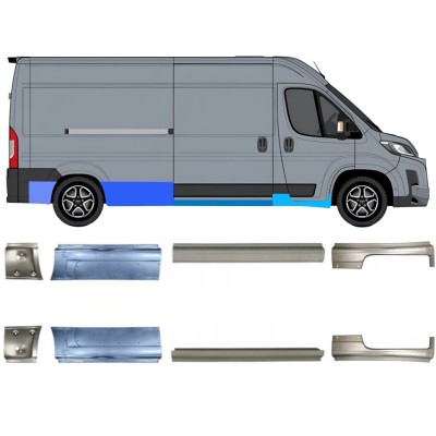 Reparatiepaneel set voor Toyota Proace Max 2024- / Links + Rechts / 16706
