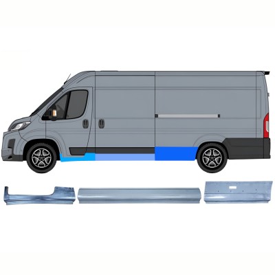 Reparatiepaneel set voor Toyota Proace Max 2024- / Links 16755