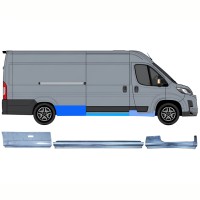 Reparatiepaneel set voor Toyota Proace Max 2024- / Rechts 16758