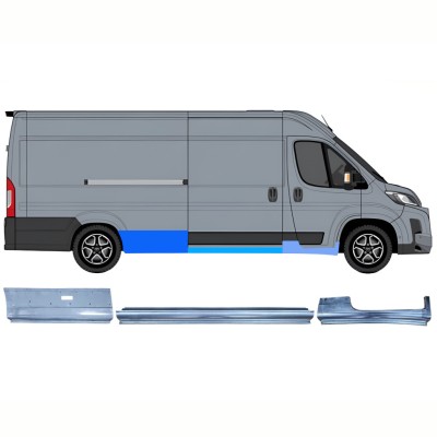 Reparatiepaneel set voor Toyota Proace Max 2024- / Rechts 16758
