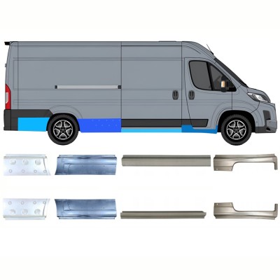 Reparatiepaneel set voor Toyota Proace Max 2024- / Links + Rechts 16705