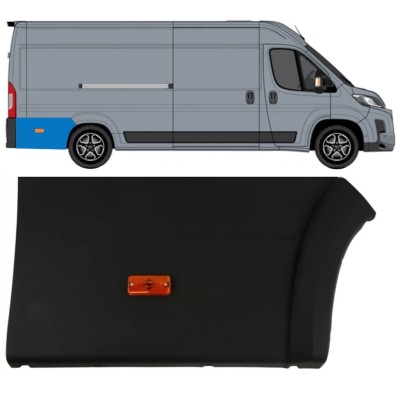 Achterste sierlijst zijlijst met positielicht voor Toyota Proace Max 2024- / Rechts 15899