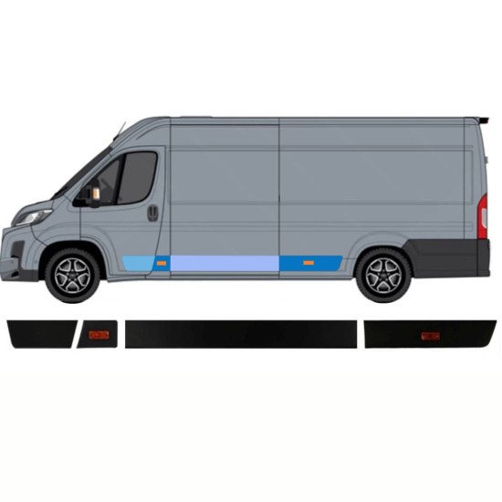 Sierlijsten set voor Toyota Proace Max 2024- / Links 15886