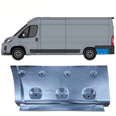 Reparatiepaneel achterspatbord voor Toyota Proace Max 2024- / Links 16747
