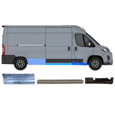 Reparatiepaneel set voor Toyota Proace Max 2024- / Rechts 16761