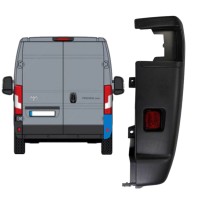 Hoek achterbumper 270 graden voor Toyota Proace Max 2024- / Rechts 15938