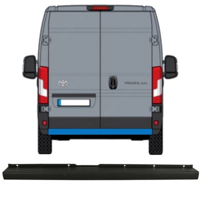 Achterbumper voor Toyota Proace Max 2024- 15935