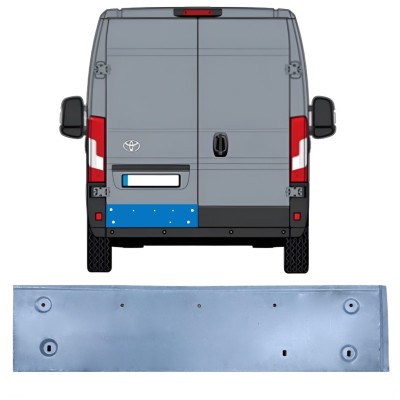 Reparatie plaatwerk achterste deuren voor Toyota Proace Max 2024- / Links 16721