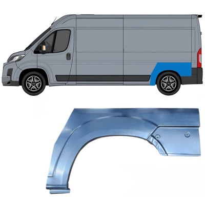 Reparatiepaneel achterspatbord voor Toyota Proace Max 2024- / Links 16690
