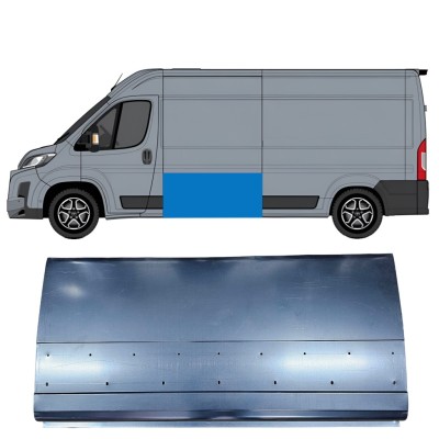 Reparatiepaneel plaatwerk zijkant hoge voor Toyota Proace Max 2024- / Links = Rechts (symmetrisch) 16717