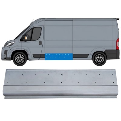 Reparatiepaneel zijpaneel met gaten voor sierlijst voor Toyota Proace Max 2024- / Links 16762